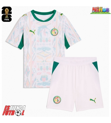 Senegal Primera Equipación Niños Mundial 2026 Manga Corta (+ Pantalones cortos)